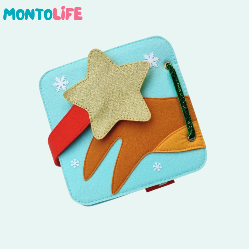 Rudolph’s Learning Adventure - Christmas Learning Cloth Book