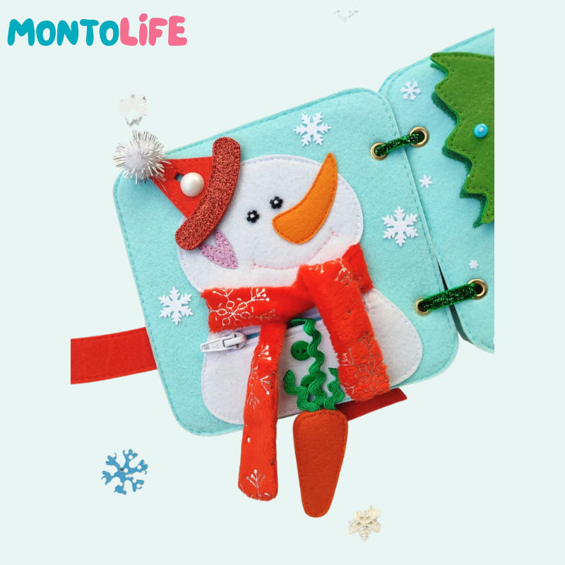Rudolph’s Learning Adventure - Christmas Learning Cloth Book