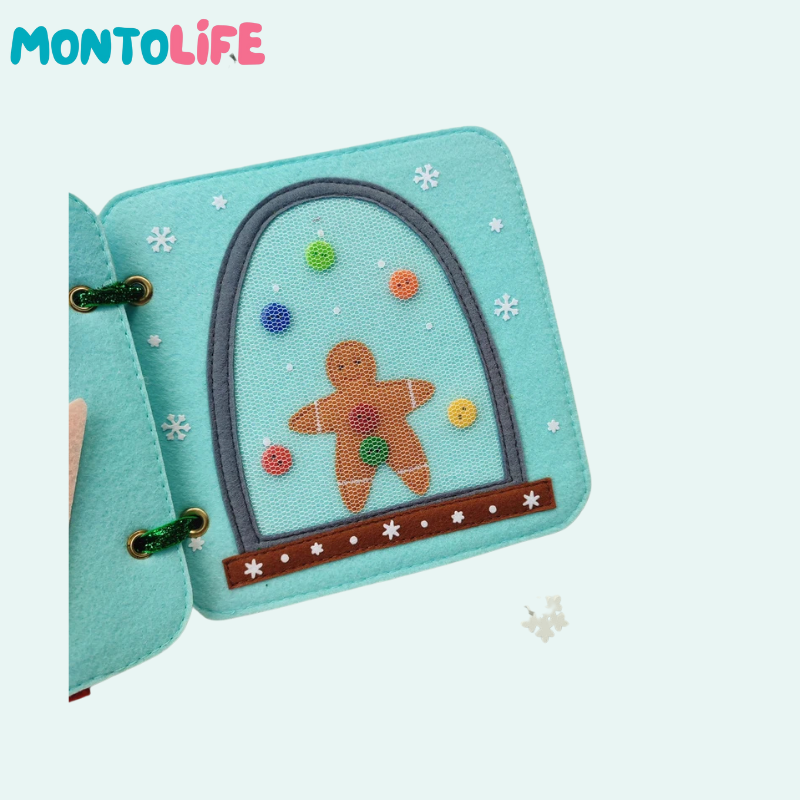 Rudolph’s Learning Adventure - Christmas Learning Cloth Book