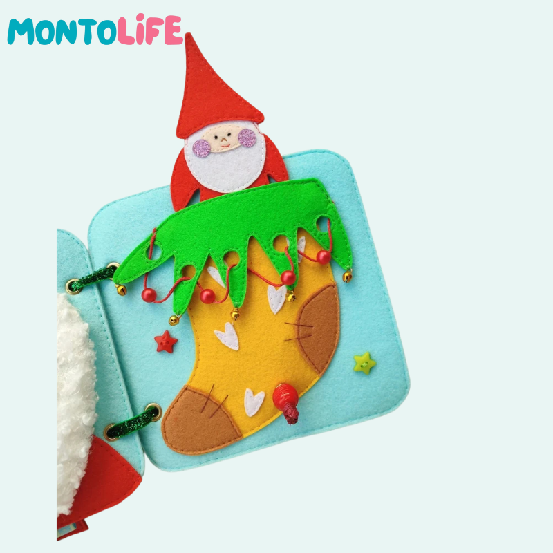 Rudolph’s Learning Adventure - Christmas Learning Cloth Book