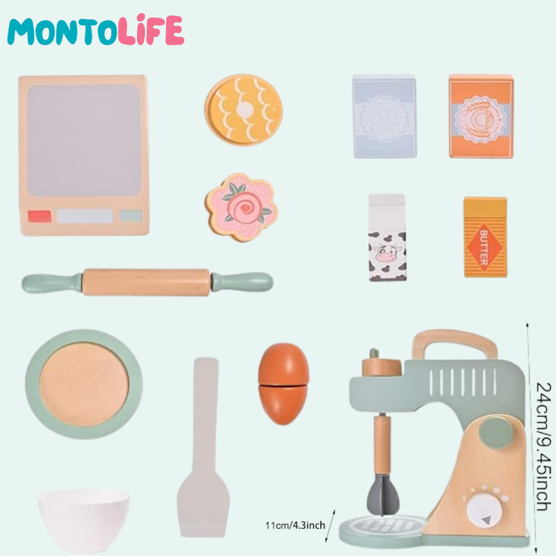 Kitchen Mixer Playset – Hands-On Learning for Creative Little Chefs