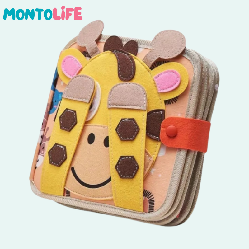 Giraffe Learning Book – Sensory Exploration & Early Brain Development Toy