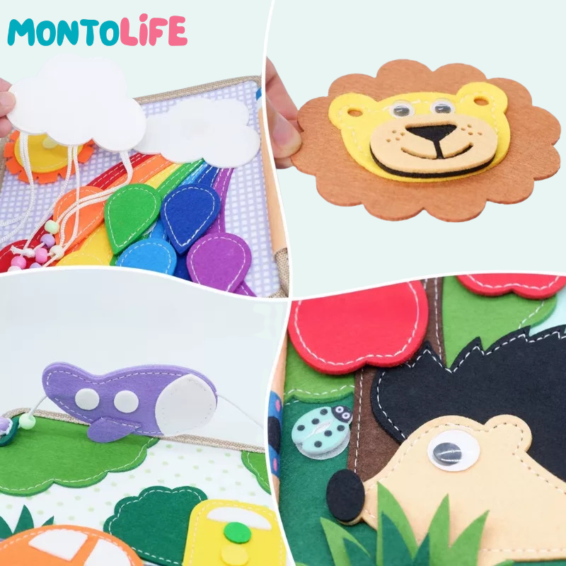 Giraffe Learning Book – Sensory Exploration & Early Brain Development Toy