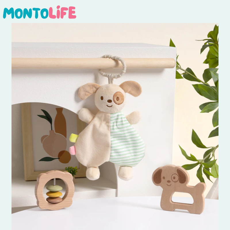 Soothing Baby Toy – Soft Sensory Comfort Companion for Early Development