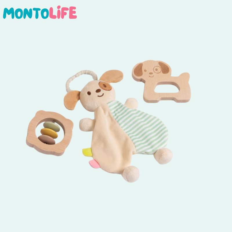 Soothing Baby Toy – Soft Sensory Comfort Companion for Early Development