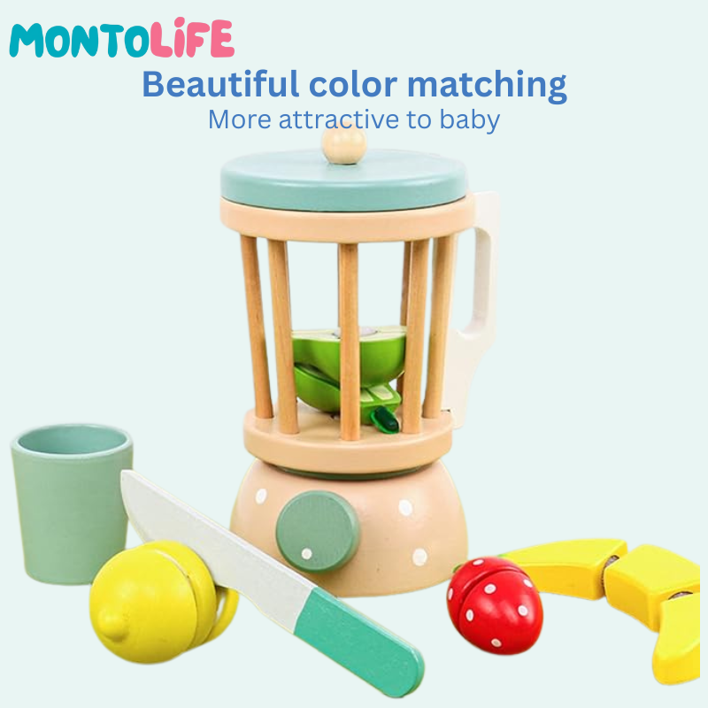 Fruit Smoothie Maker – Educational Pretend Play Blender