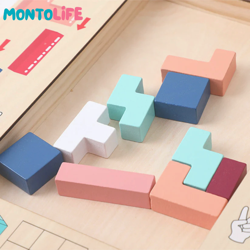 Wooden Puzzle Blocks – Classic Tetris-Inspired Logic Game