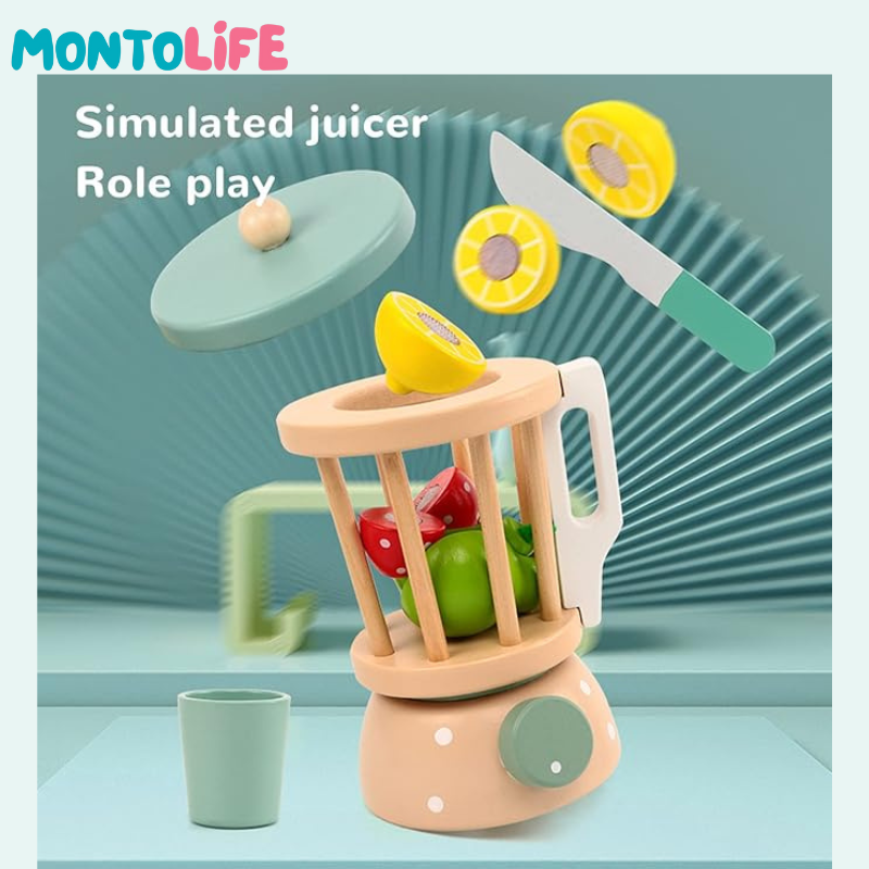 Fruit Smoothie Maker – Educational Pretend Play Blender