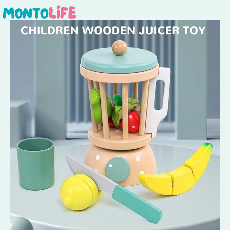Fruit Smoothie Maker – Educational Pretend Play Blender