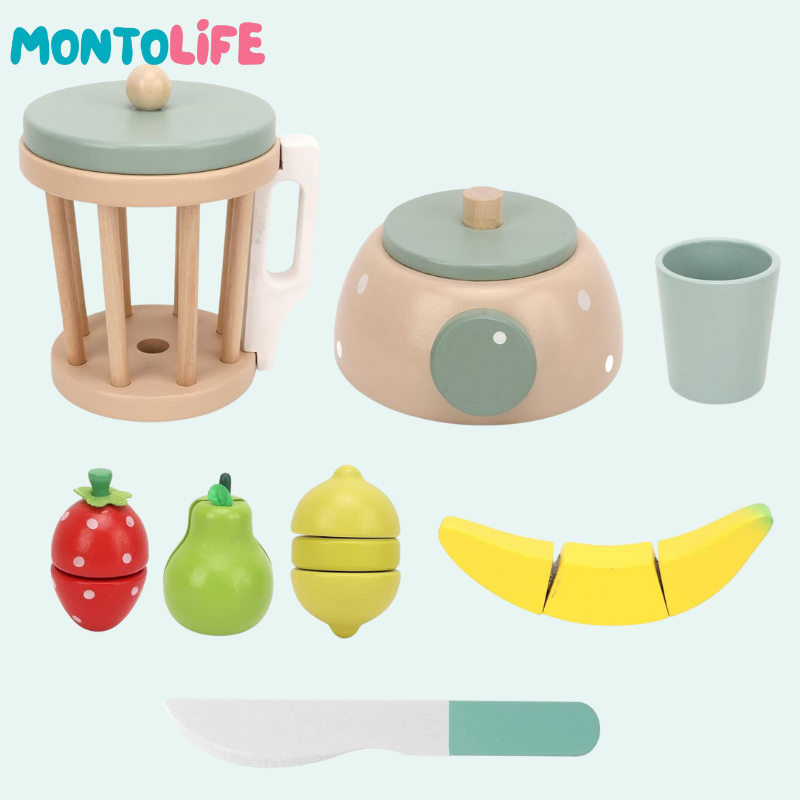 Fruit Smoothie Maker – Educational Pretend Play Blender