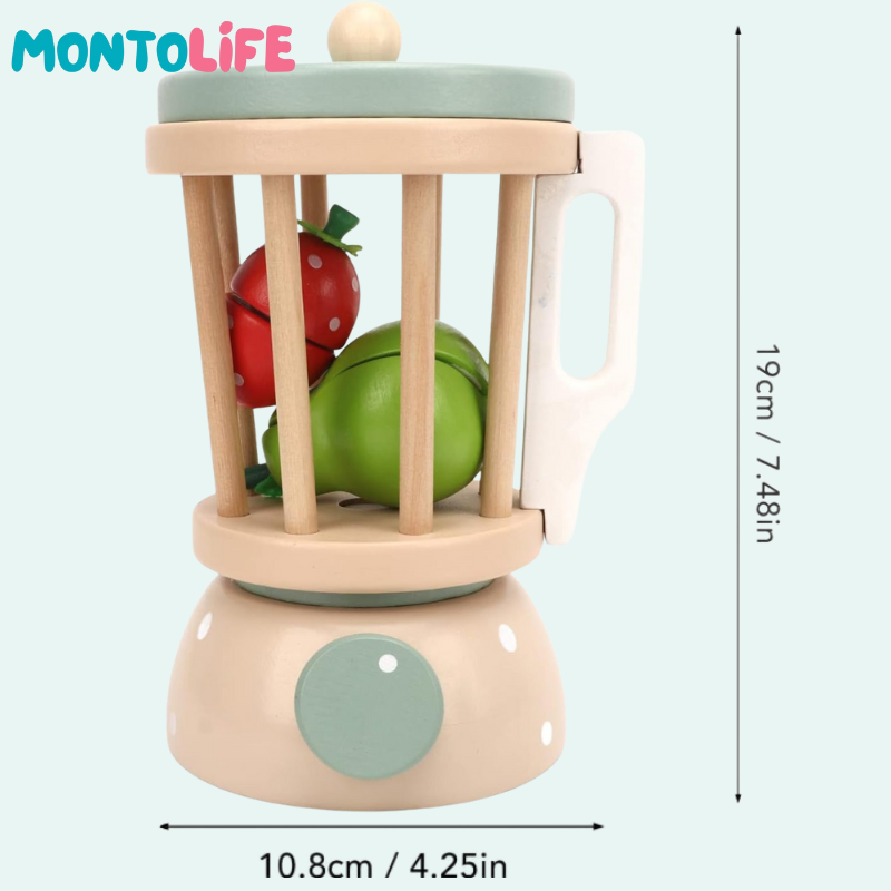 Fruit Smoothie Maker – Educational Pretend Play Blender