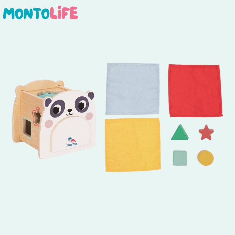 Sensory Tissue Box Toy – Colorful Pull & Play Learning Activity