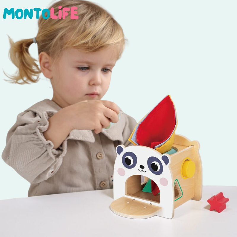 Sensory Tissue Box Toy – Colorful Pull & Play Learning Activity