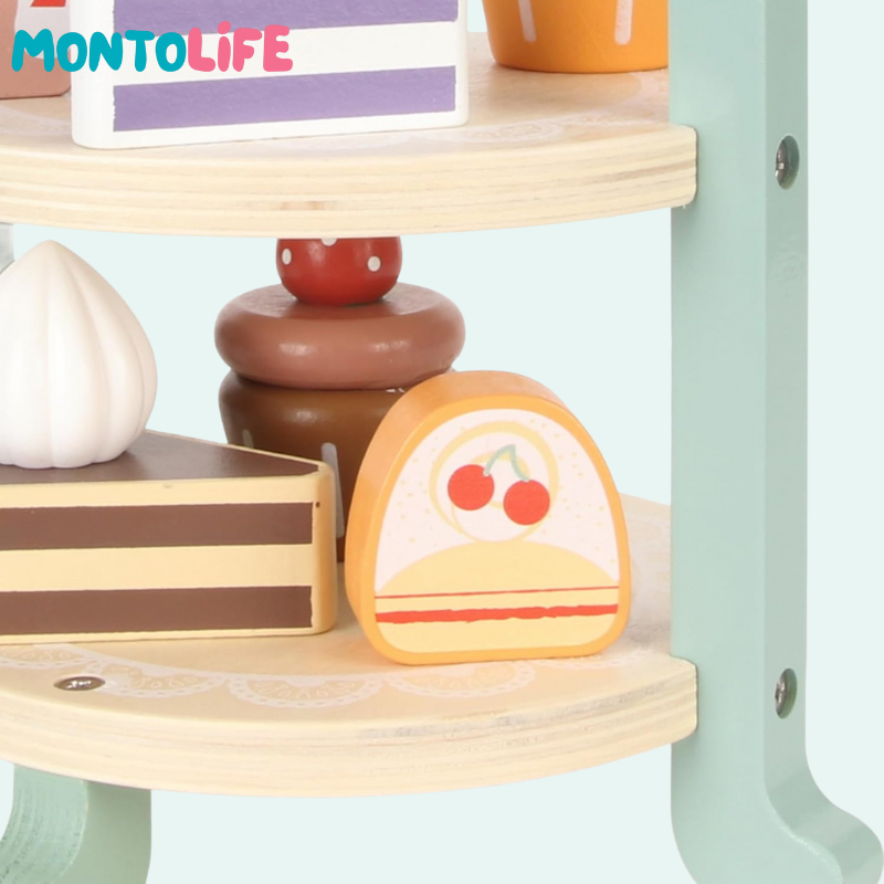 Cupcake Tower – Colorful Learning Toy for Fine Motor Skills & Creative Play