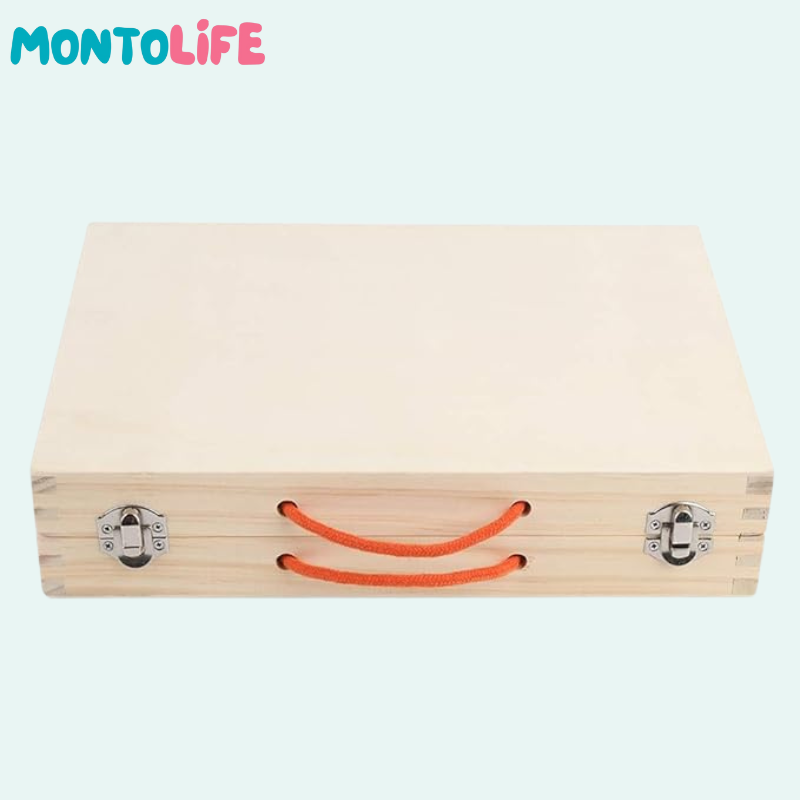 Wooden Tool Set – Educational Pretend Play Construction Kit