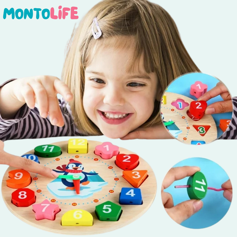 Penguin Clock – Educational Toy for Early Time Learning