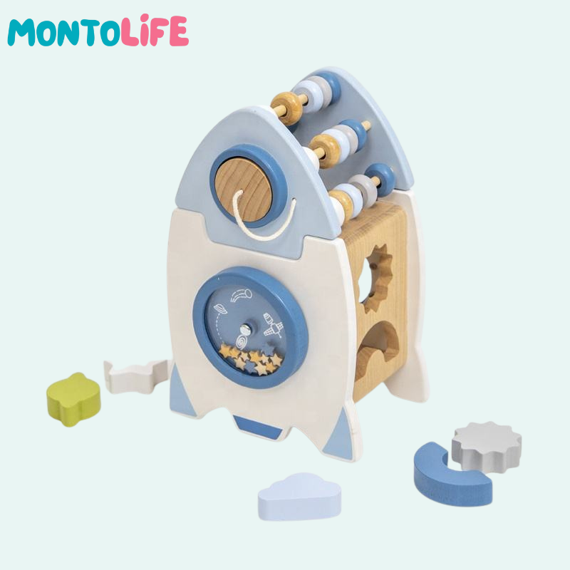 Educational Rocket Toy – Interactive Space-Themed Learning Playset