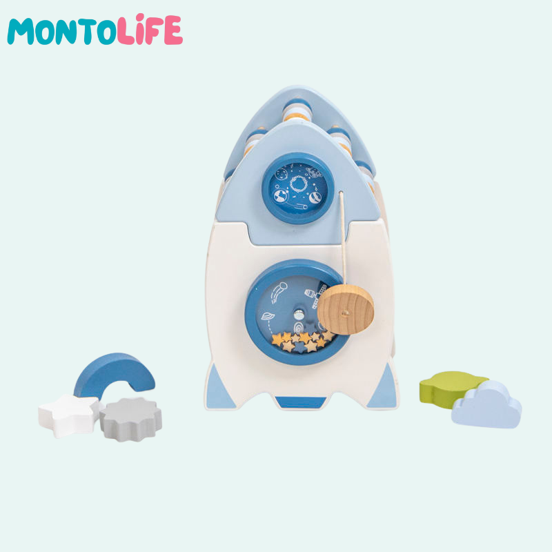 Educational Rocket Toy – Interactive Space-Themed Learning Playset