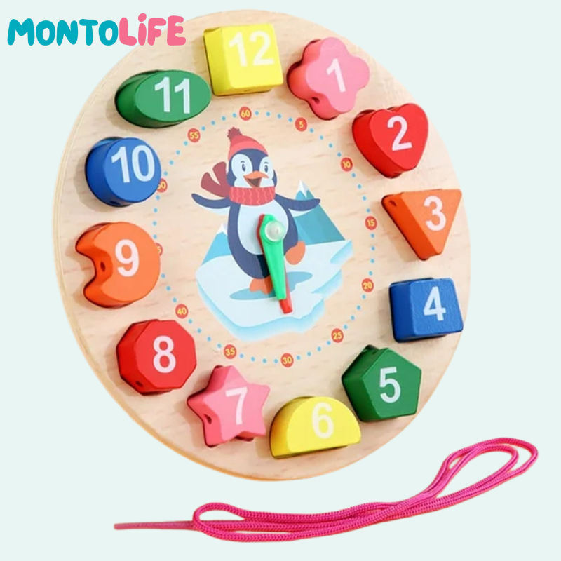 Penguin Clock – Educational Toy for Early Time Learning
