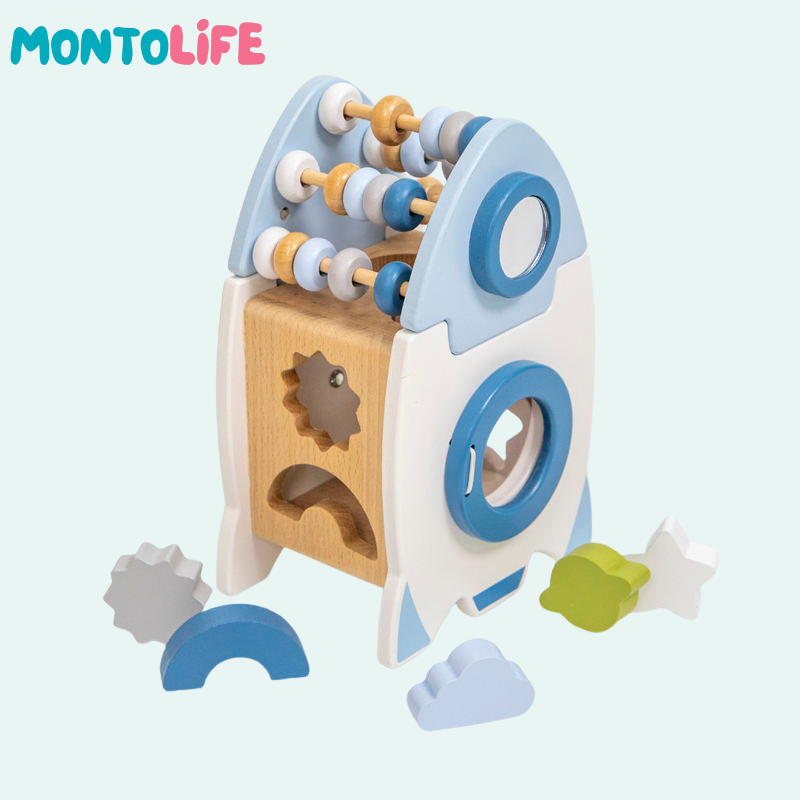 Educational Rocket Toy – Interactive Space-Themed Learning Playset