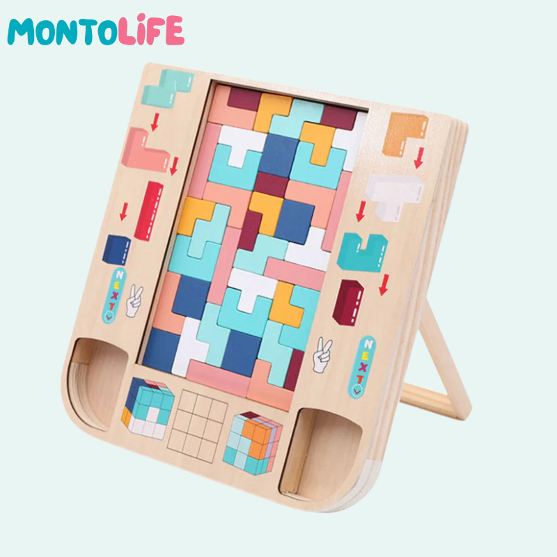 Wooden Puzzle Blocks – Classic Tetris-Inspired Logic Game