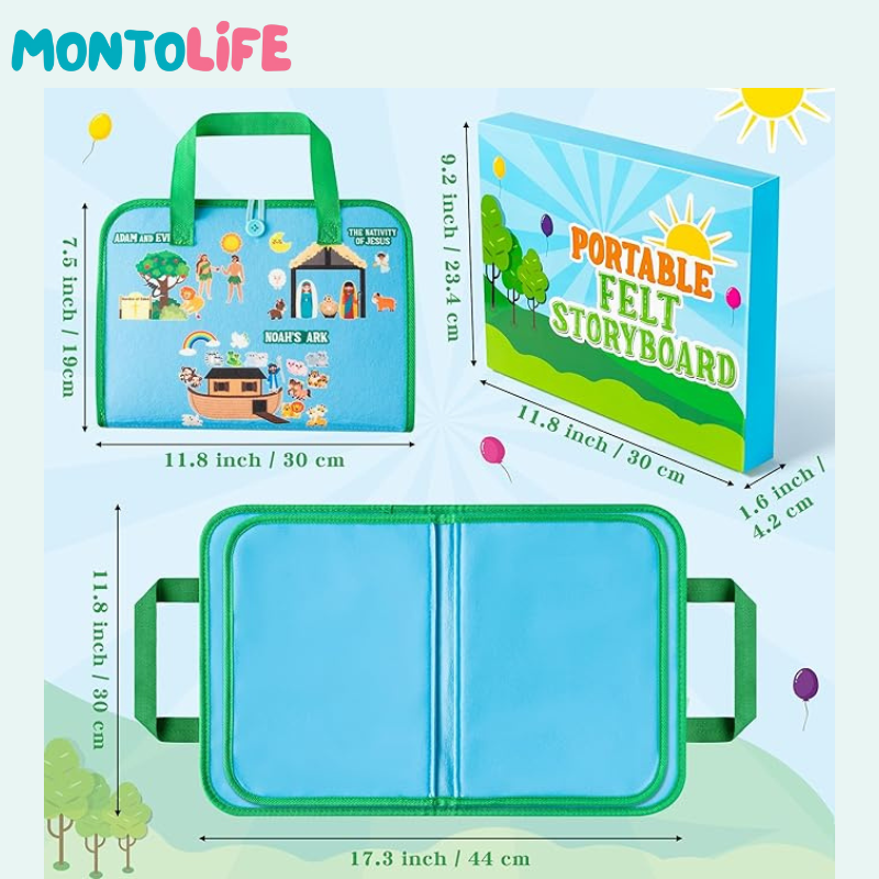 Bible Story Board – Interactive Educational Playset for Kids’ Faith Learning