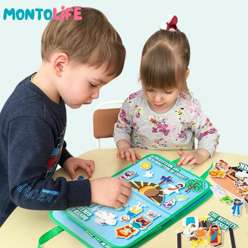 Bible Story Board – Interactive Educational Playset for Kids’ Faith Learning