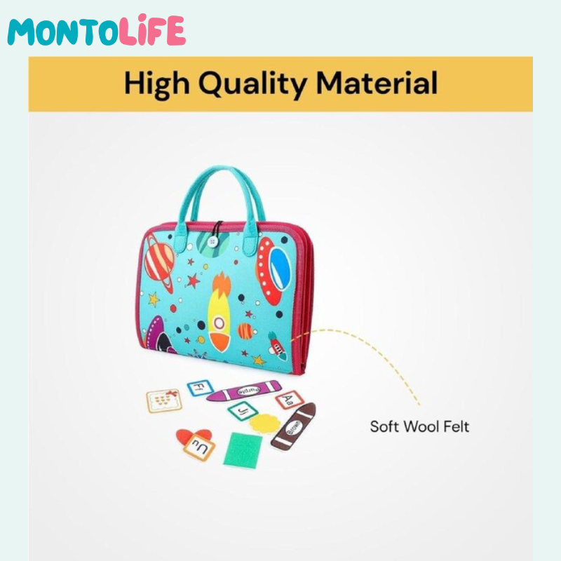 Hands-On Busy Bag – Portable Educational Activity Kit