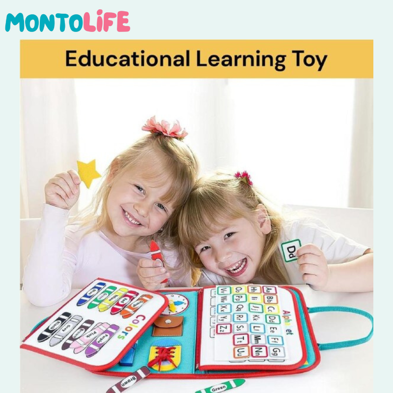 Hands-On Busy Bag – Portable Educational Activity Kit