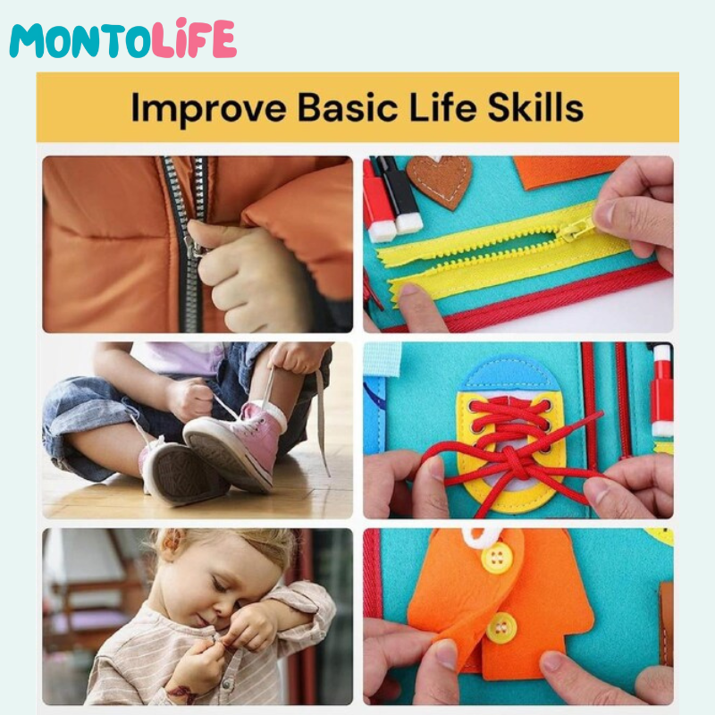 Hands-On Busy Bag – Portable Educational Activity Kit