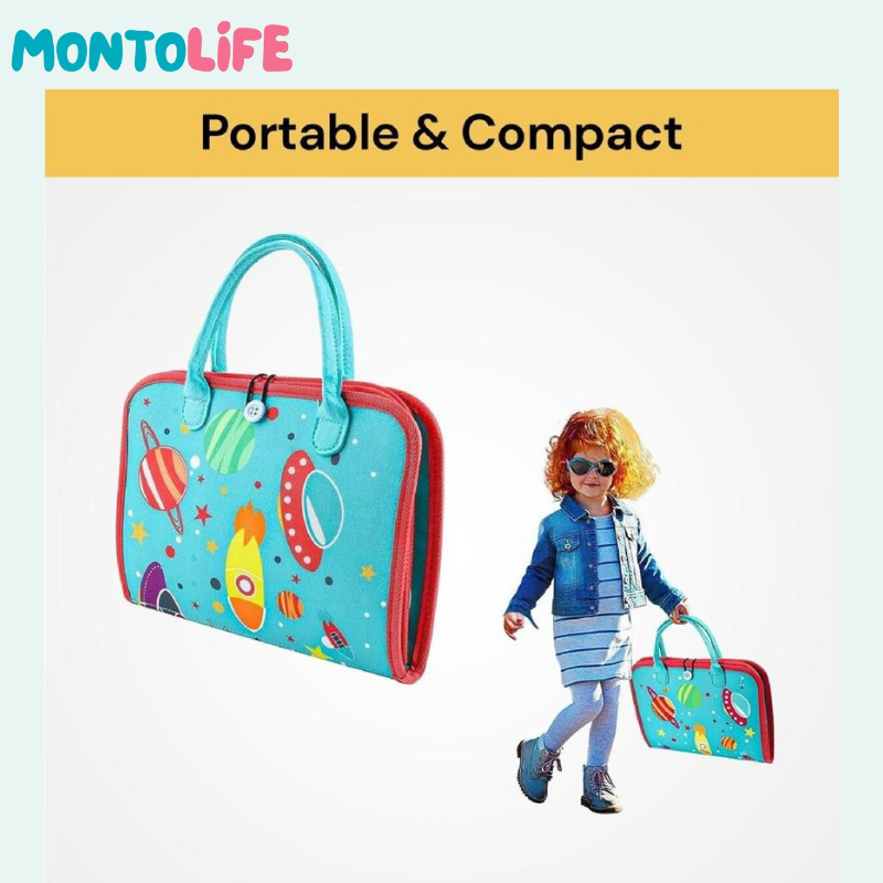 Hands-On Busy Bag – Portable Educational Activity Kit