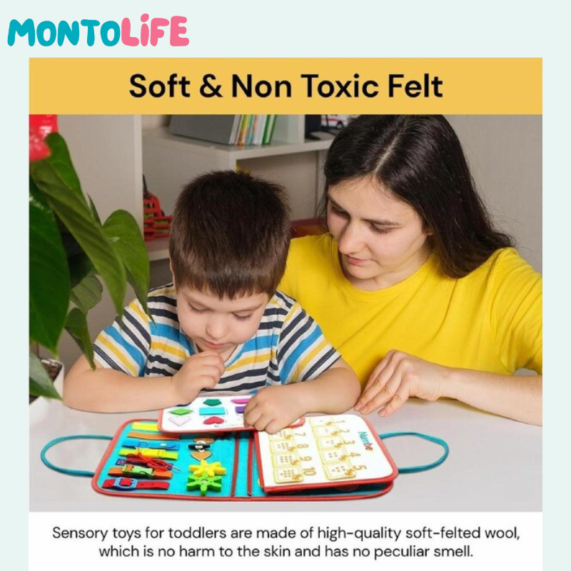 Hands-On Busy Bag – Portable Educational Activity Kit