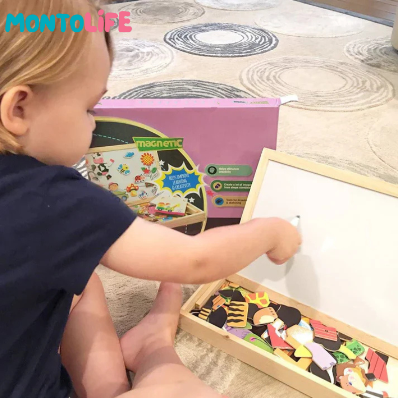 Magnetic Activity Board – Interactive Learning Fun for Curious Kids