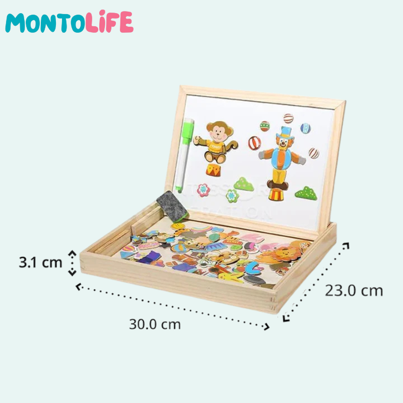 Magnetic Activity Board – Interactive Learning Fun for Curious Kids