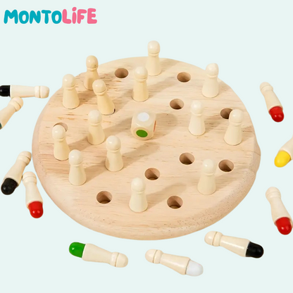 Wooden Memory Match – Boost Concentration & Critical Thinking