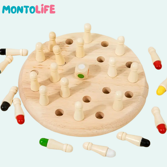 Wooden Memory Match – Boost Concentration & Critical Thinking