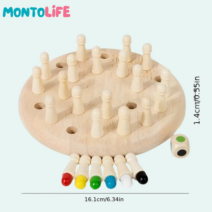 Wooden Memory Match – Boost Concentration & Critical Thinking