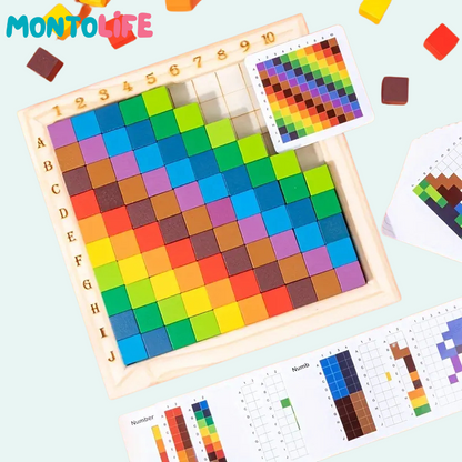 Wooden Art Builder – Hands-On Construction & Imagination Kit for Kids