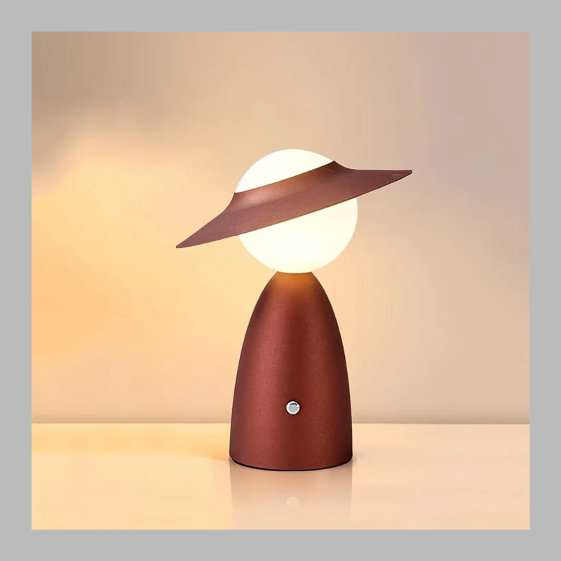 USB Rechargeable LED Table Lamp – Touch Control Dimmable Light