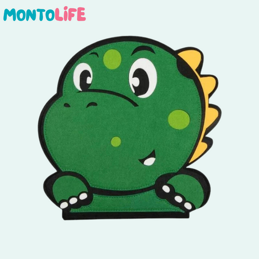 Sensory Busy Board – Dinosaur Activity Toy for Toddlers & Early Learning Fun