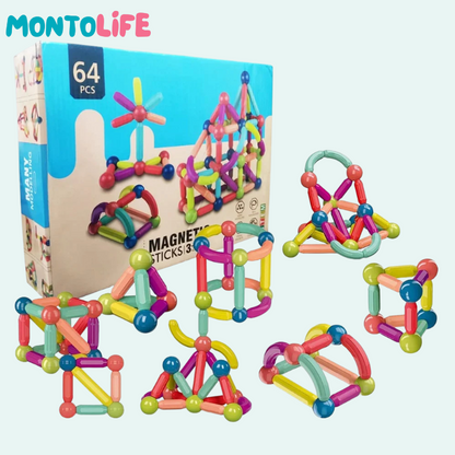 Magnetic Learning Kit – Fun Hands-On STEM Play for Kids