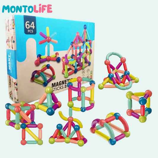 Magnetic Learning Kit – Fun Hands-On STEM Play for Kids
