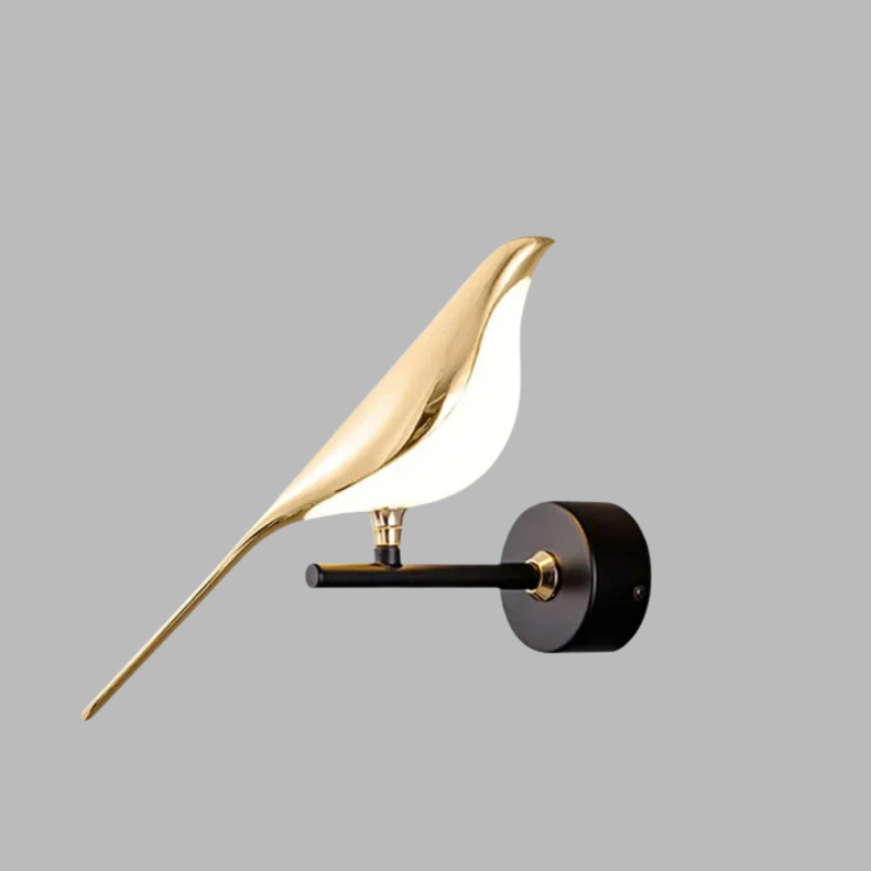 Regal Bird Wall Light – Elegant Artistic LED Wall Lamp
