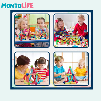 Magnetic Learning Kit – Fun Hands-On STEM Play for Kids