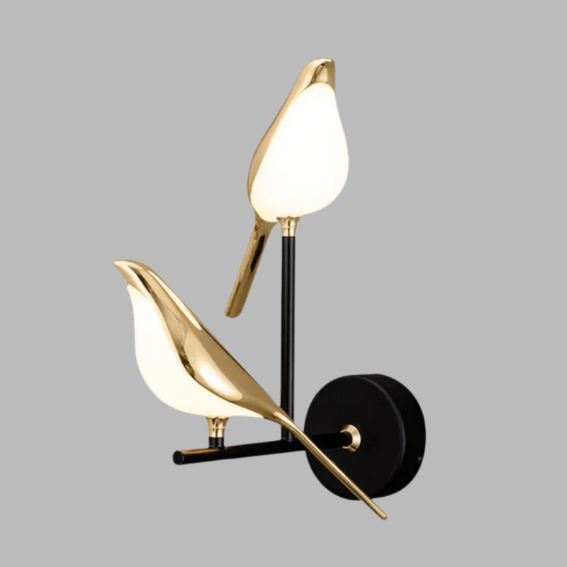 Regal Bird Wall Light – Elegant Artistic LED Wall Lamp