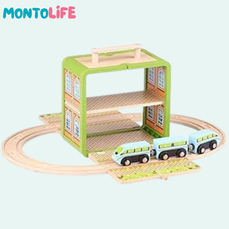 Track Builder Set - Hands-On STEM Learning & Endless Fun for Kids