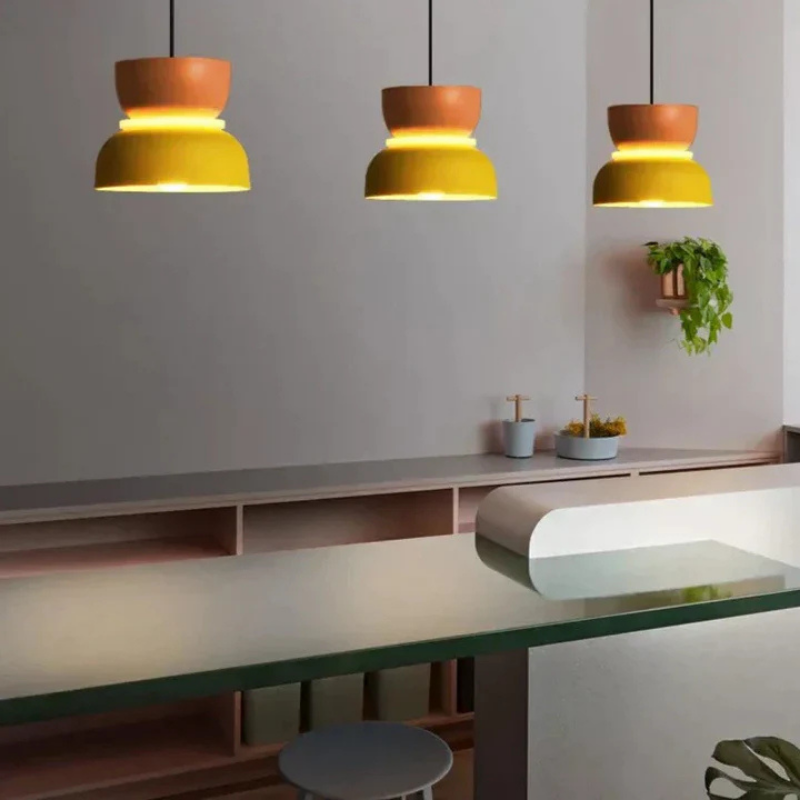 Nordic Pastel Pendant Lamp – Modern Hanging Light Fixture