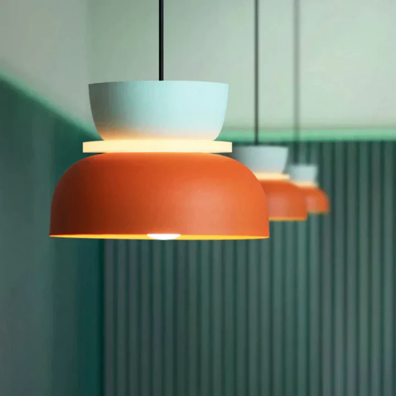 Nordic Pastel Pendant Lamp – Modern Hanging Light Fixture