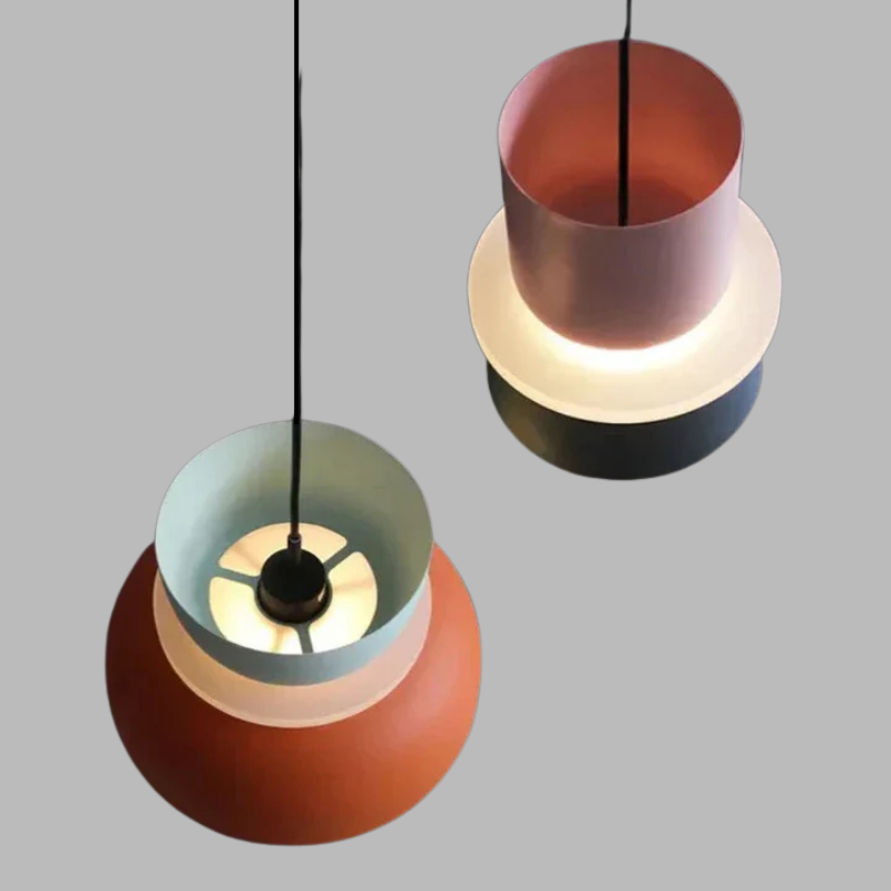 Nordic Pastel Pendant Lamp – Modern Hanging Light Fixture