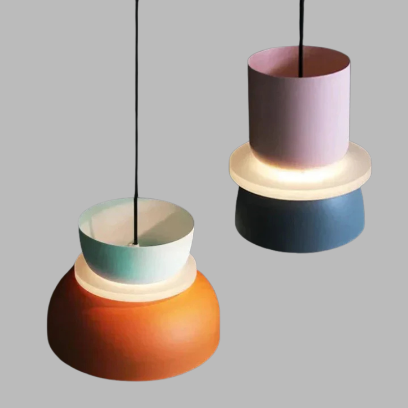 Nordic Pastel Pendant Lamp – Modern Hanging Light Fixture
